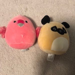 Two squishmallows for 12$